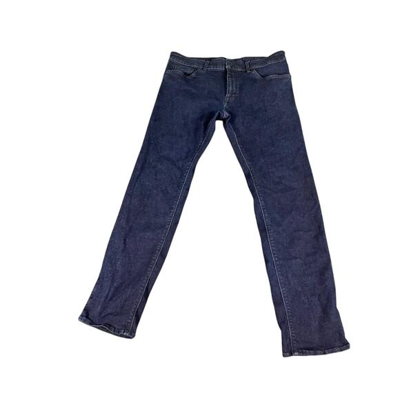 Men’s Hugo Boss Maine Dark Blue Stretch Jeans — Regular Fit, Excellent - Picture 1 of 13